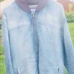 True Religion Denim Bomber
